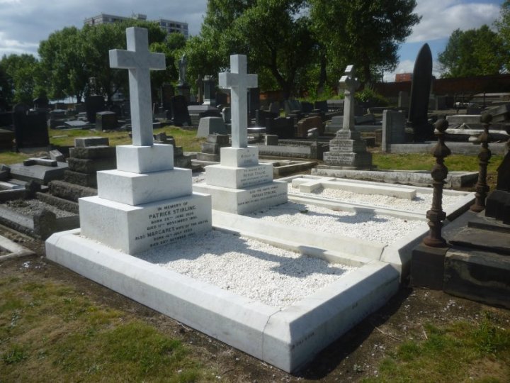 Stirling graves completed 1